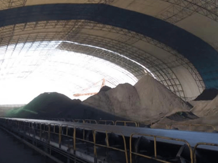 朔州煤棚料仓网架